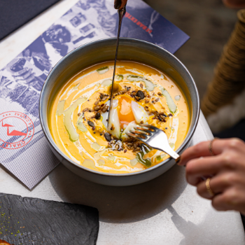 Soupe gourmande au Chalet des Praz La Clusaz